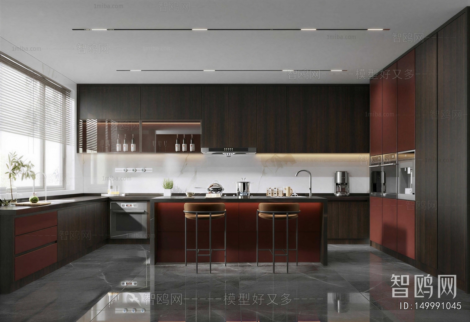 Modern The Kitchen
