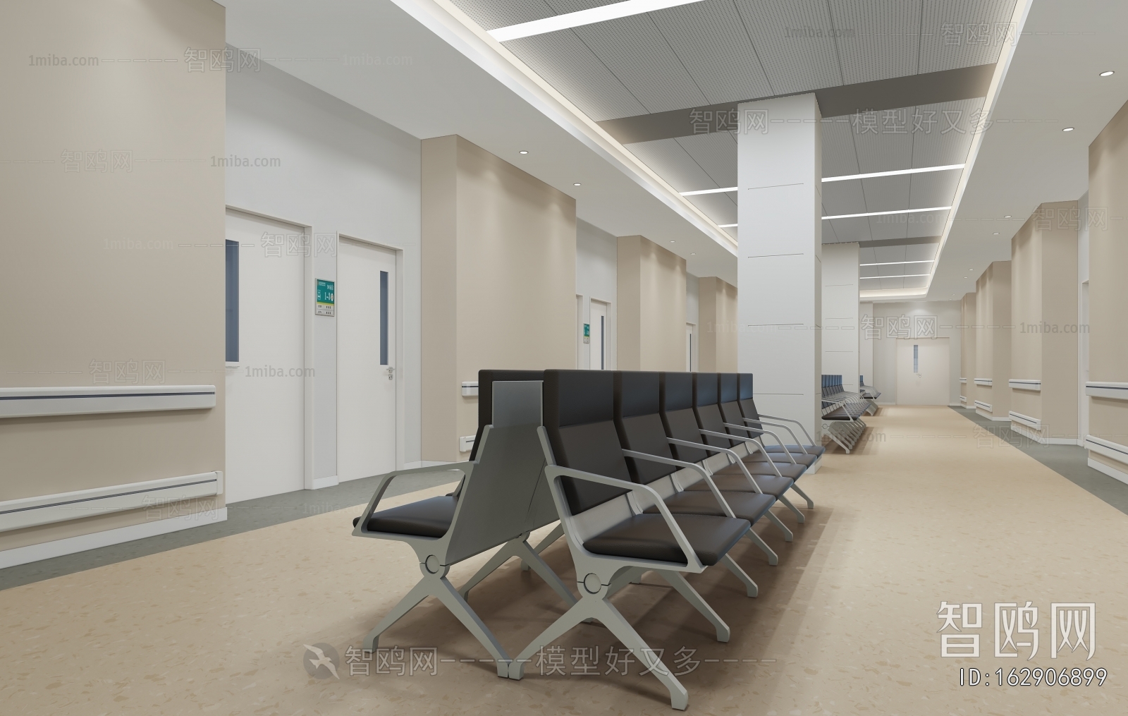 Modern Hospital Hall