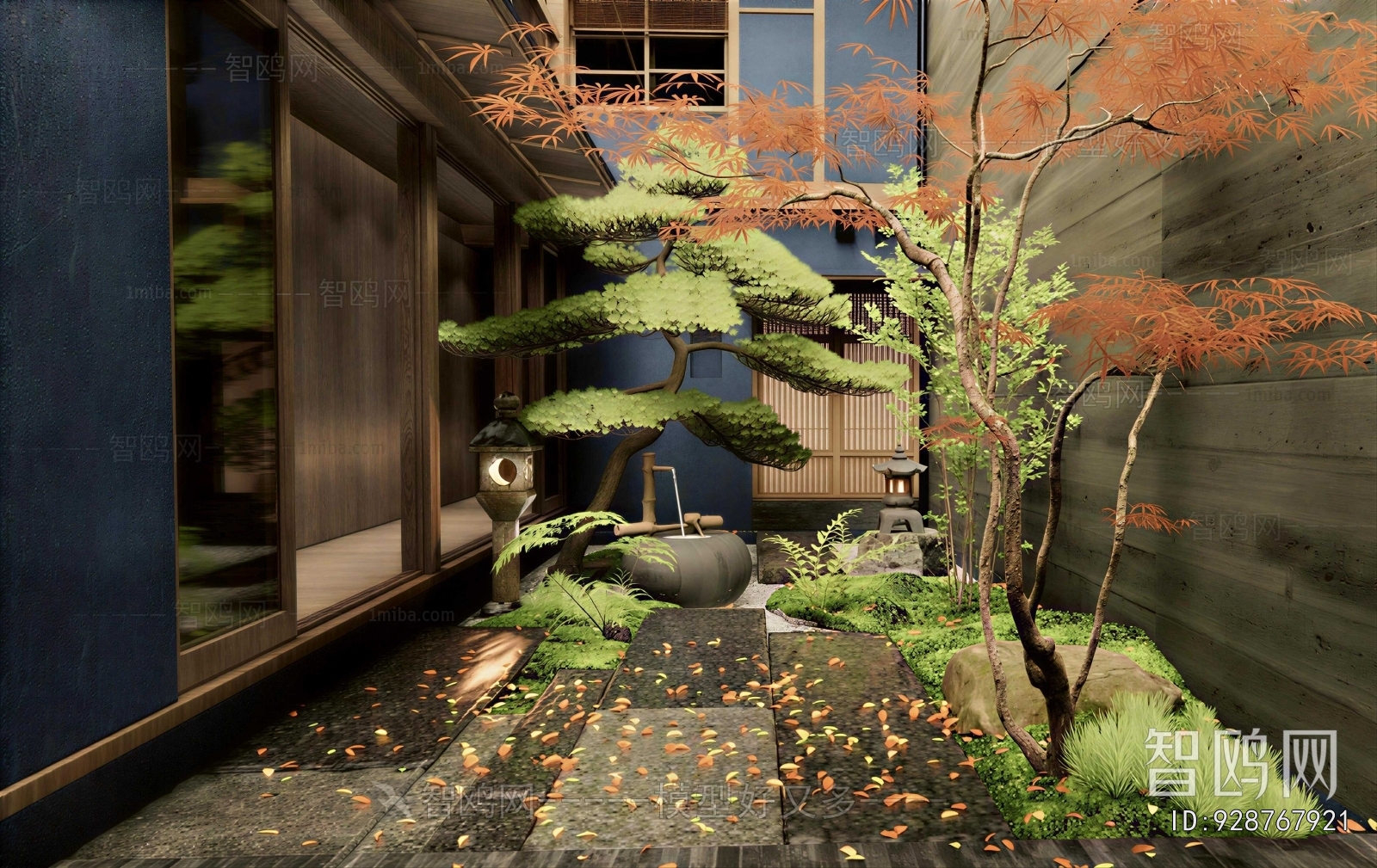 Japanese Style Courtyard/landscape