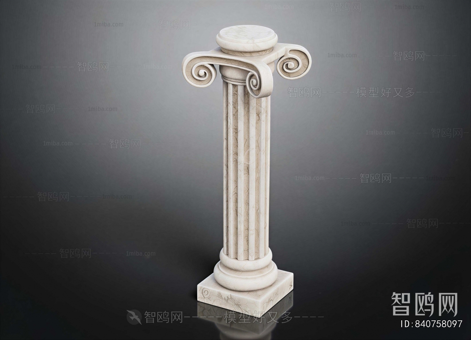 European Style Roman Pillar