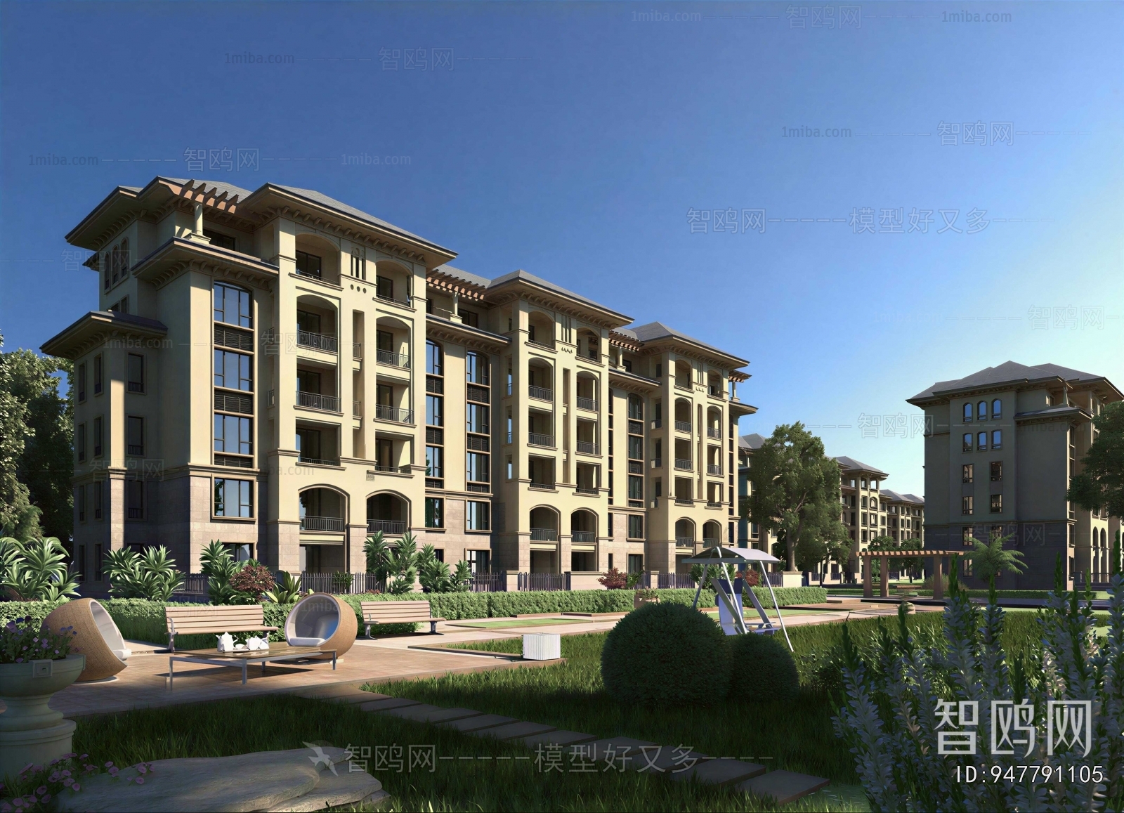 European Style Residential Building
