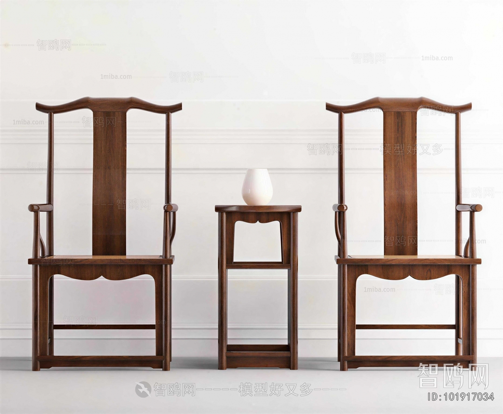 New Chinese Style Lounge Chair