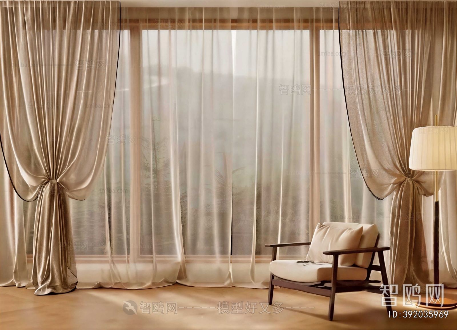 Modern The Curtain