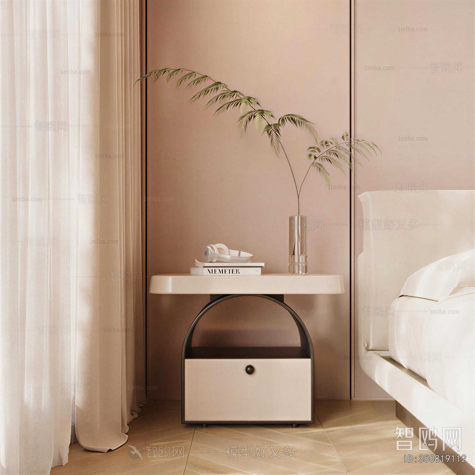 Modern Bedside Cupboard