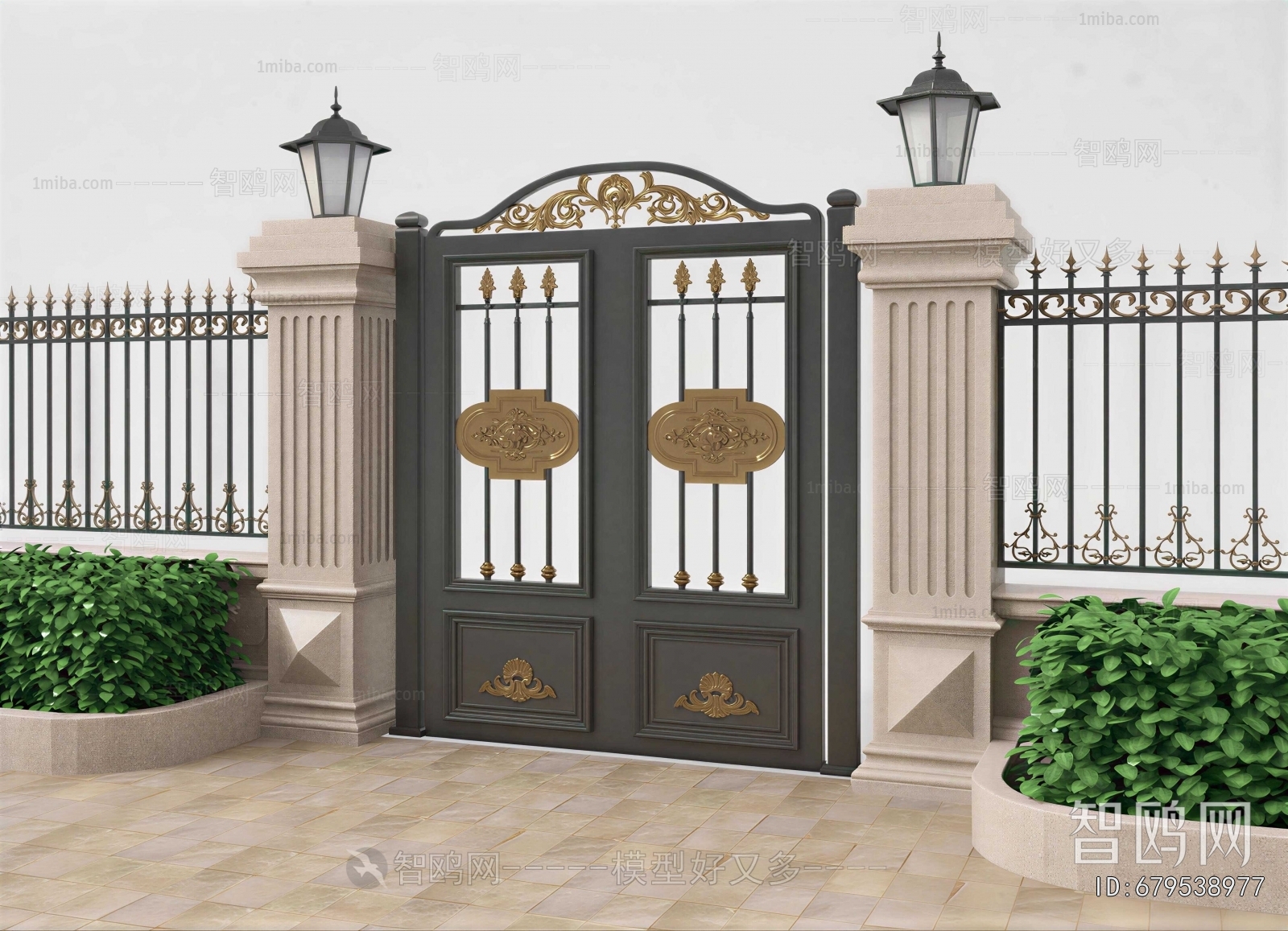 Simple European Style Gate