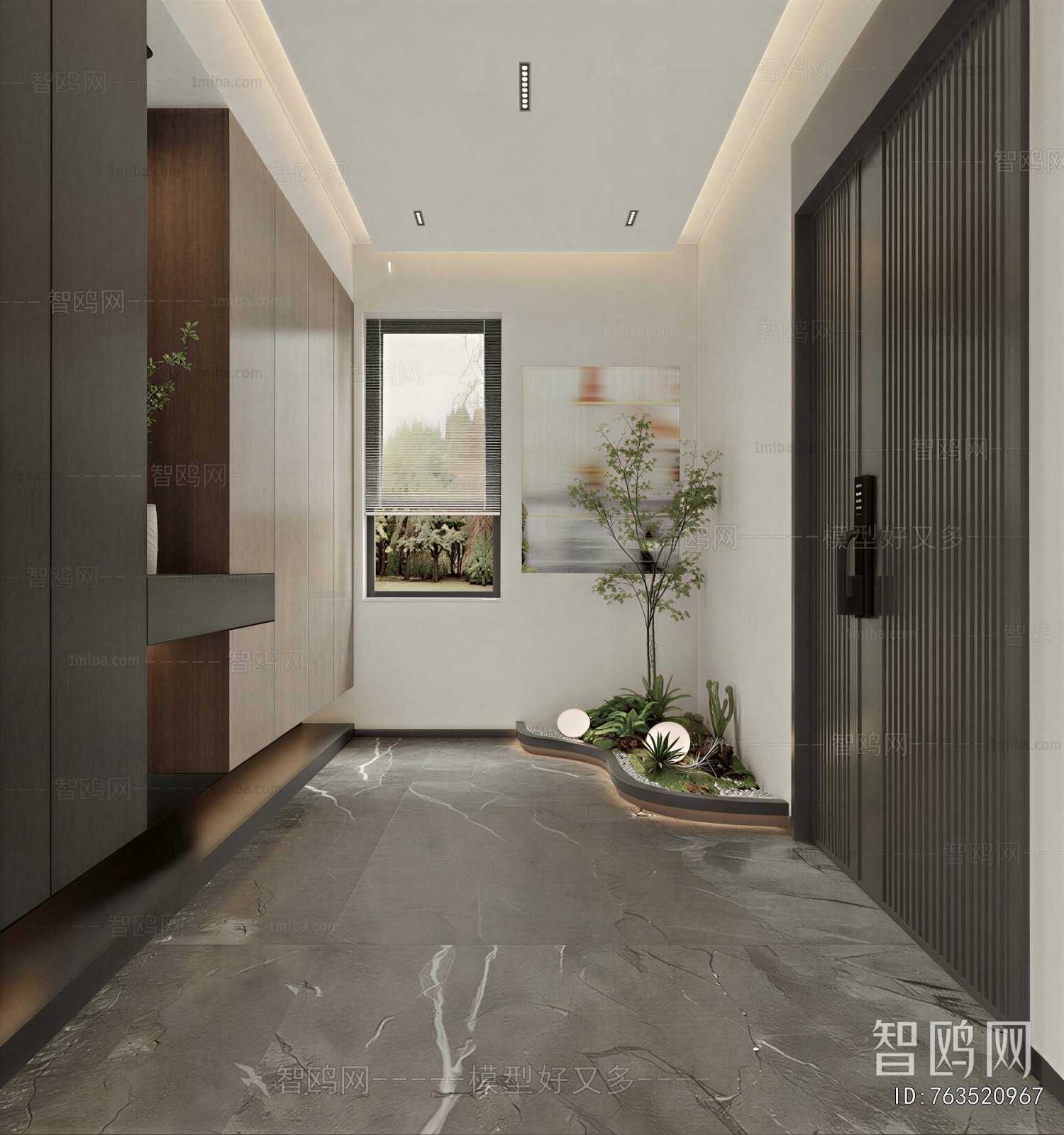 Modern Hallway