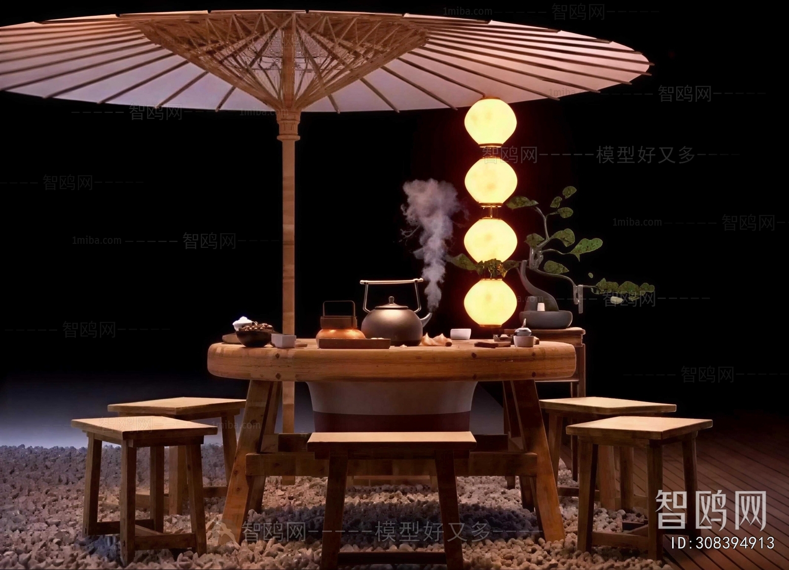 New Chinese Style Outdoor Tables And Chairs