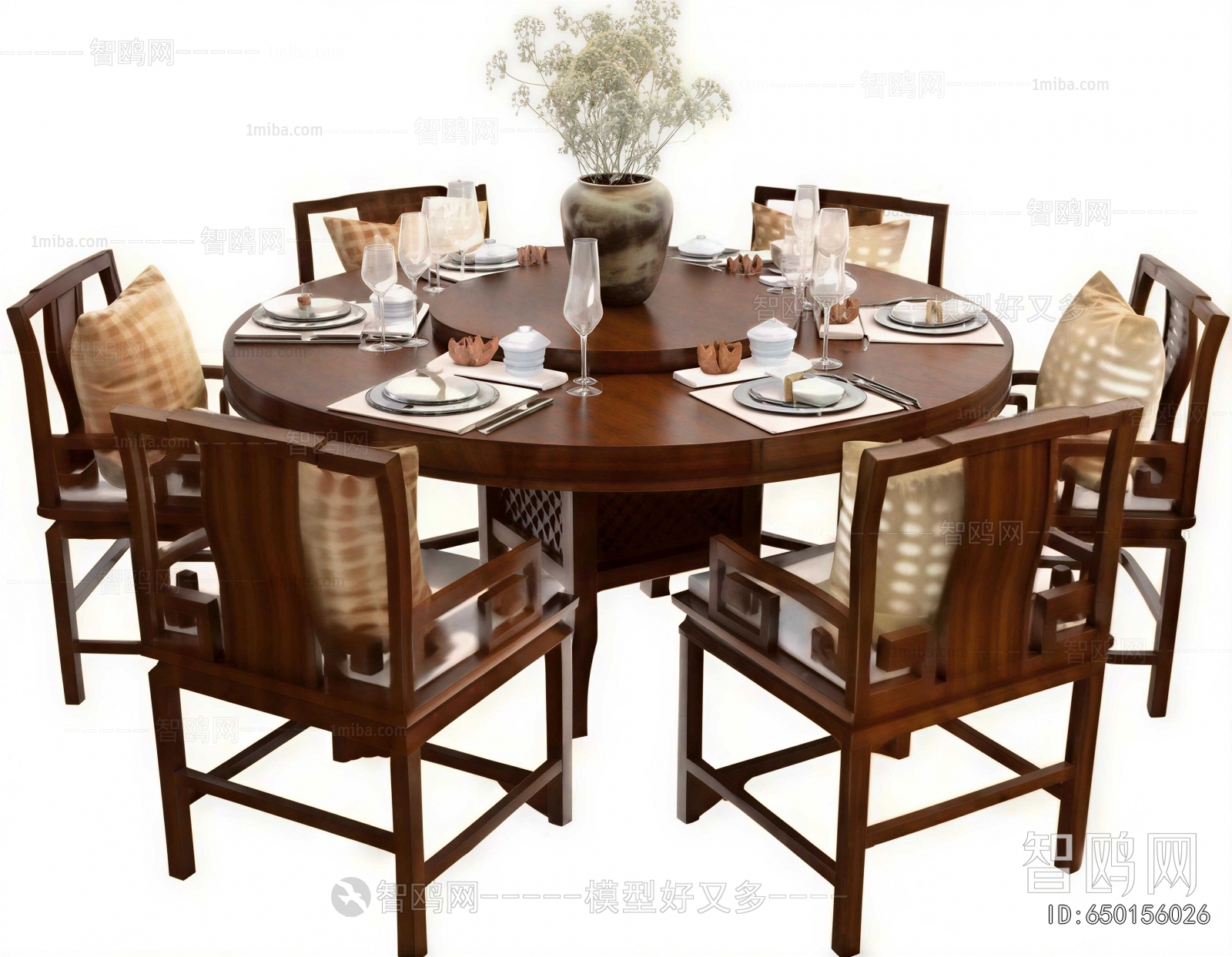 New Chinese Style Dining Table And Chairs