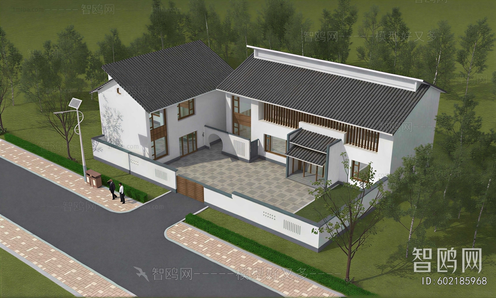 New Chinese Style Detached Villa