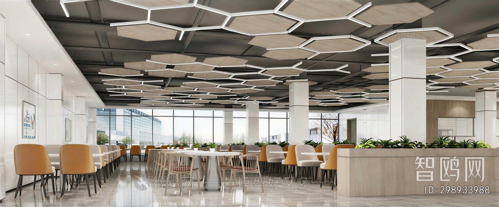 Modern Office Canteen