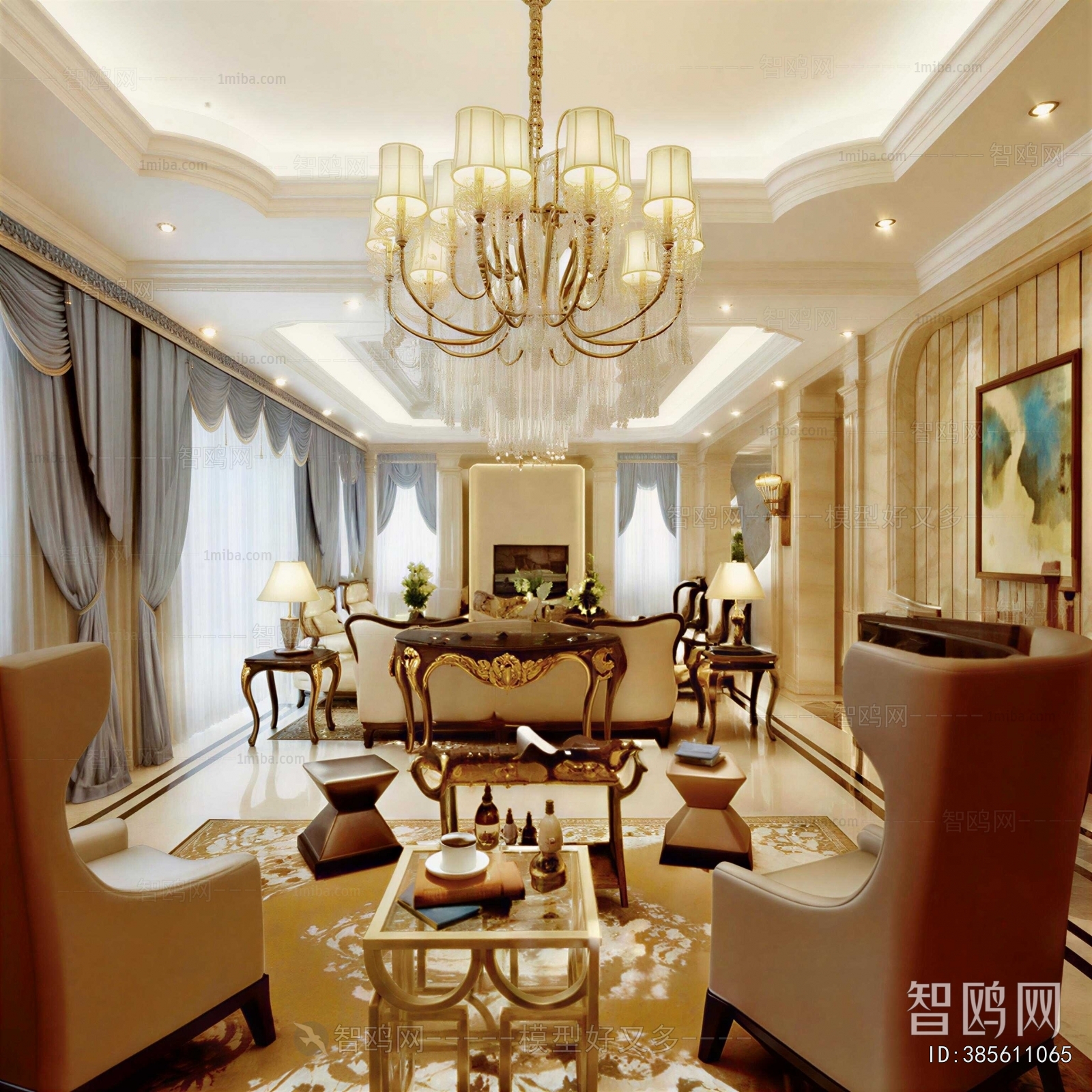 European Style A Living Room