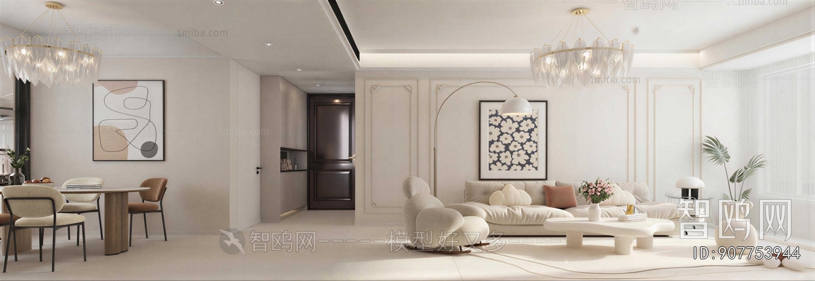 French Style A Living Room