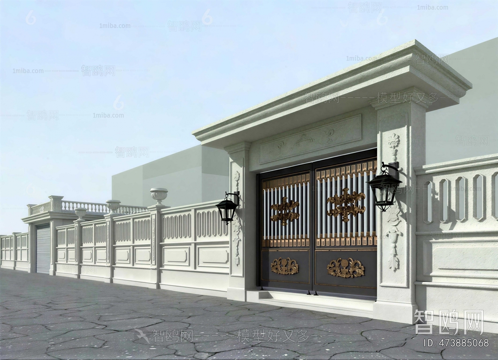 New Classical Style Gate