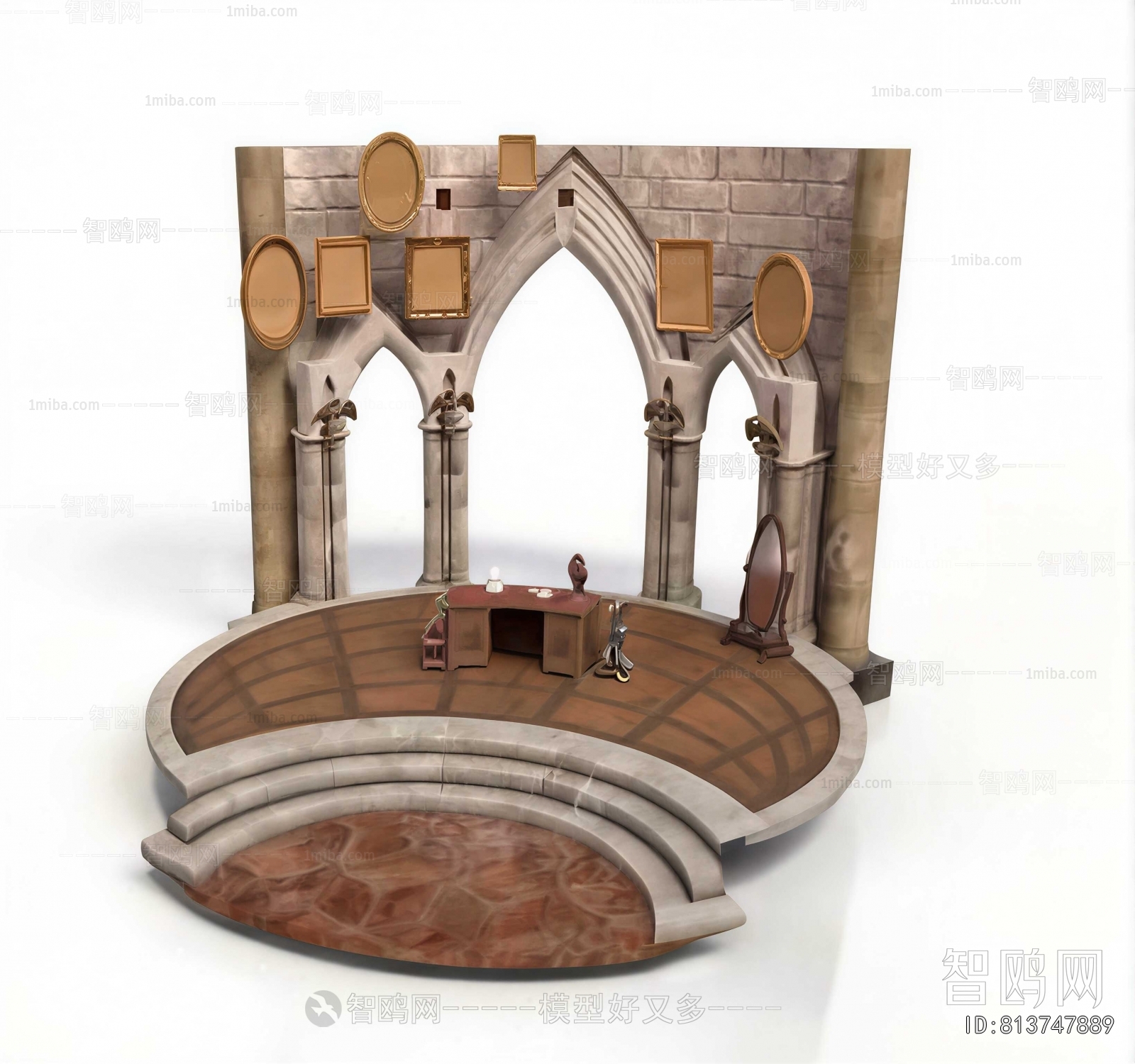 European Style Building Appearance