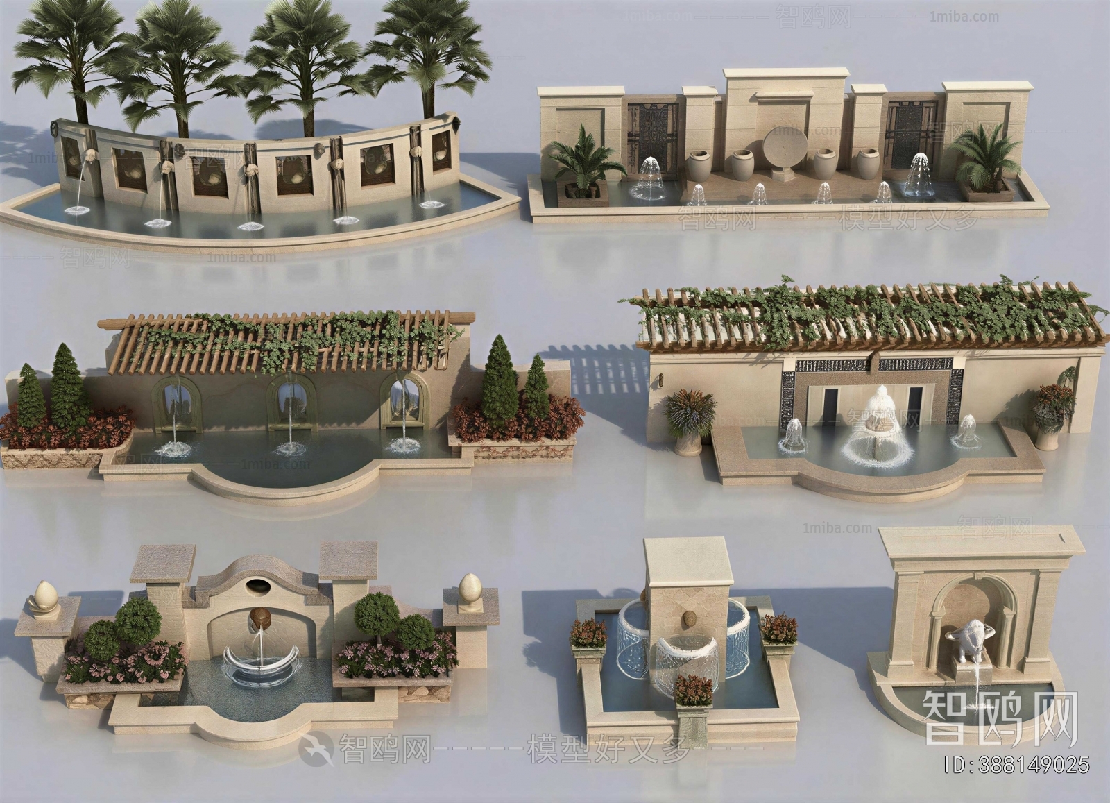 Mediterranean Style Garden