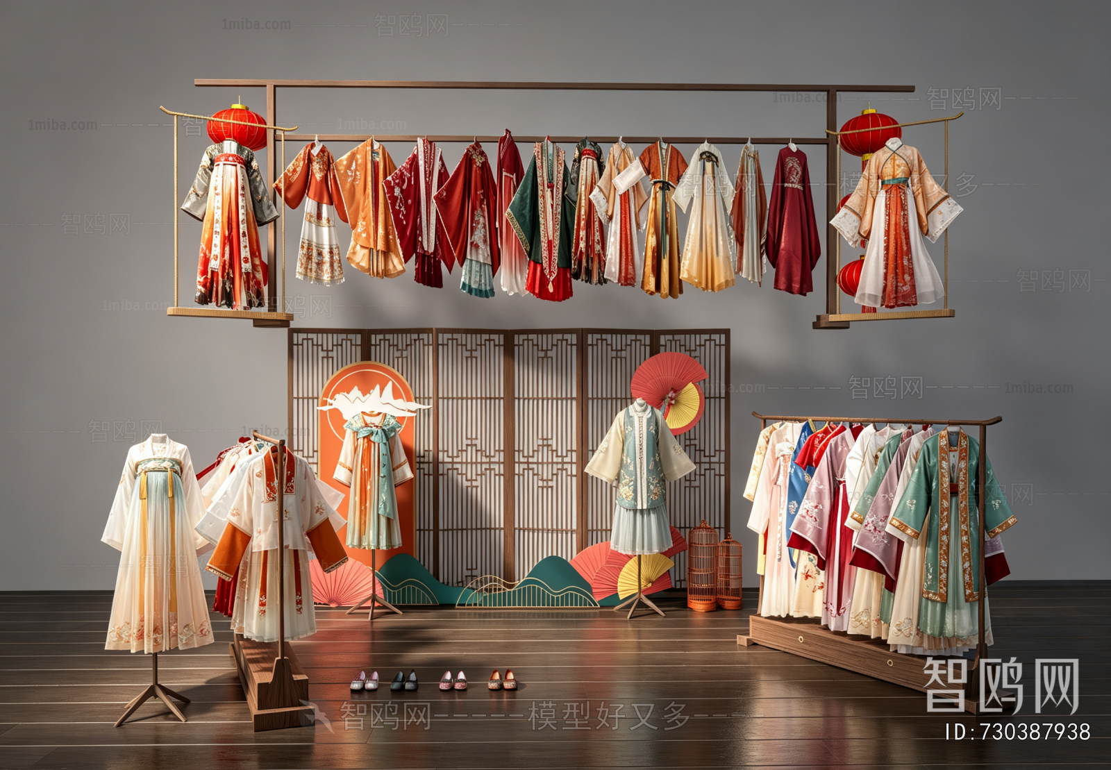 New Chinese Style Exhibition Hall