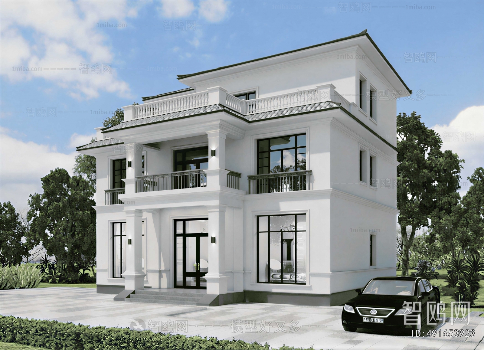 New Chinese Style Detached Villa