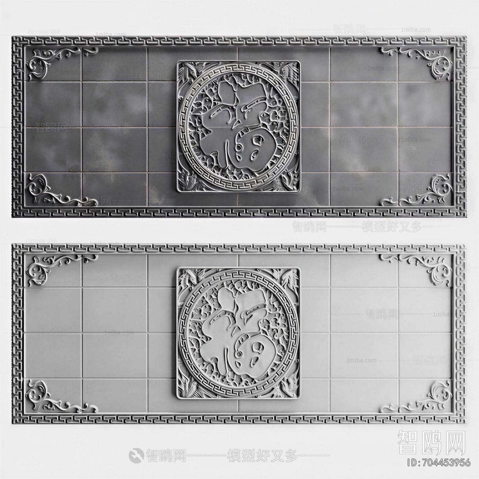 Chinese Style Landscape Wall