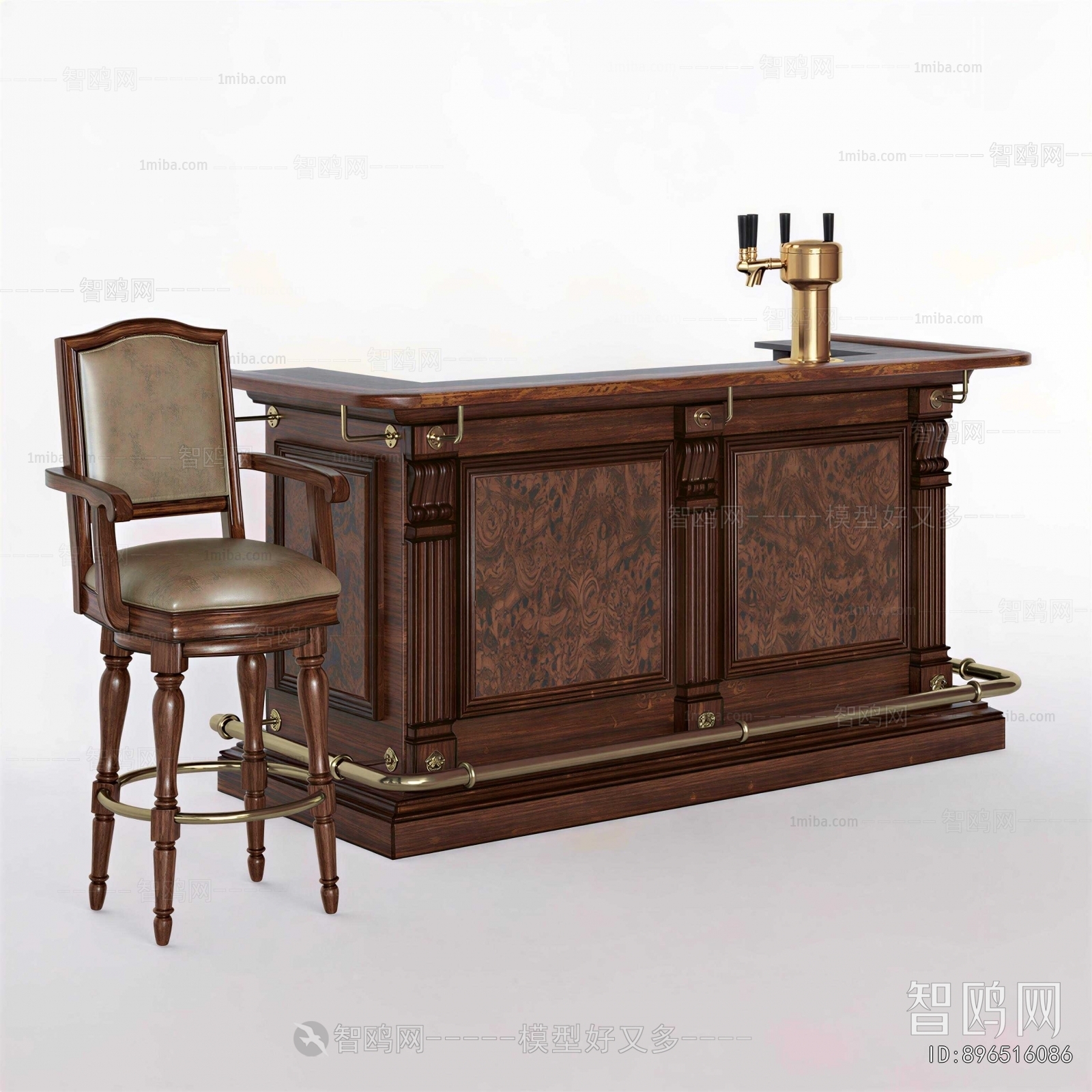 American Style Counter Bar