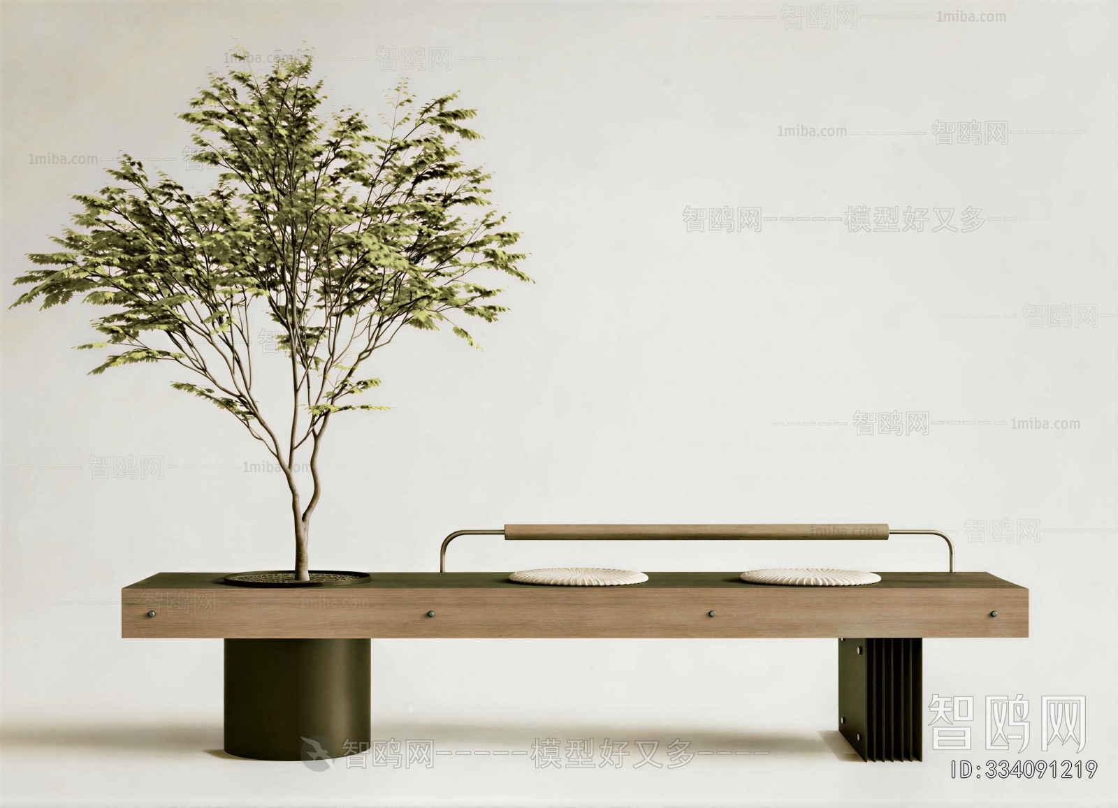 New Chinese Style Communal Chair