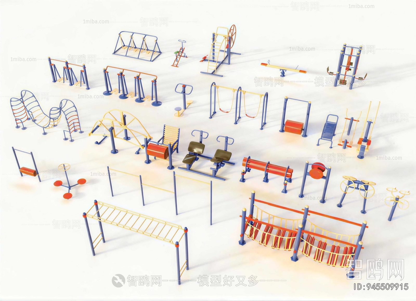 Modern Fitness Equipment