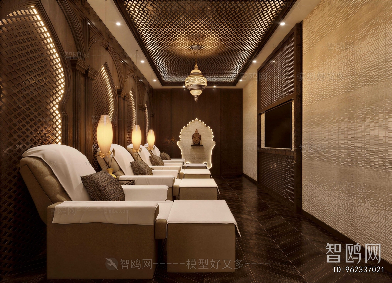 Southeast Asian Style SPA Foot Bath