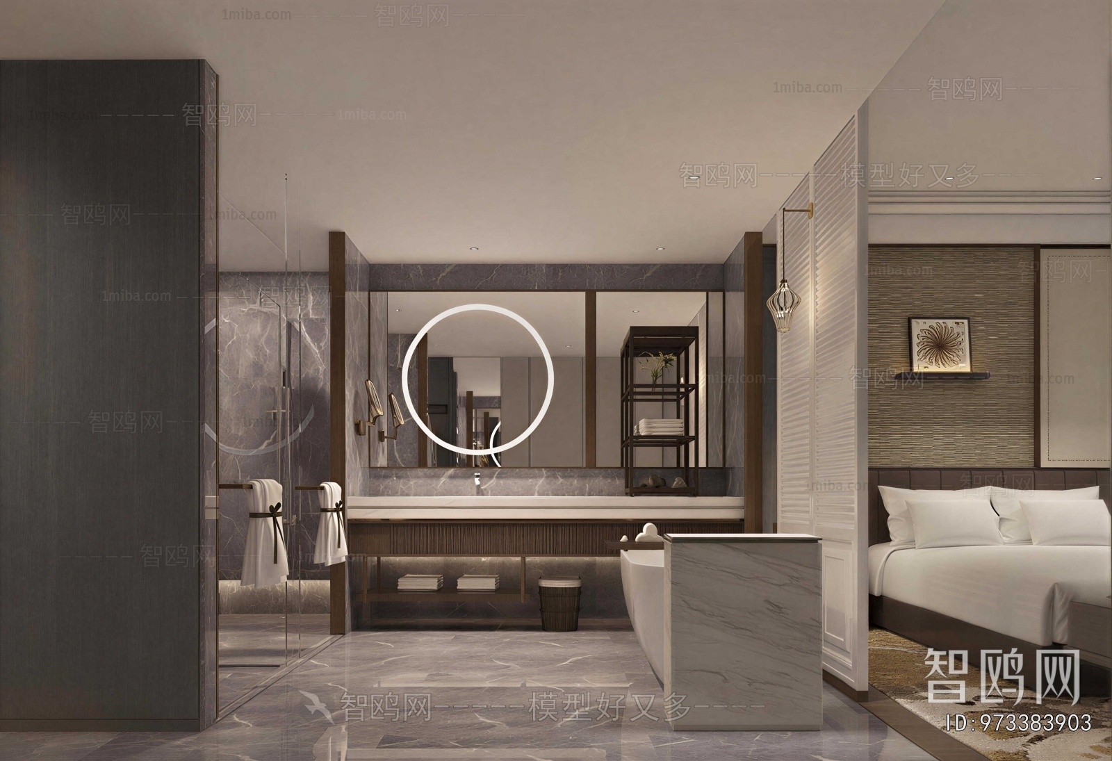 New Chinese Style Guest Room