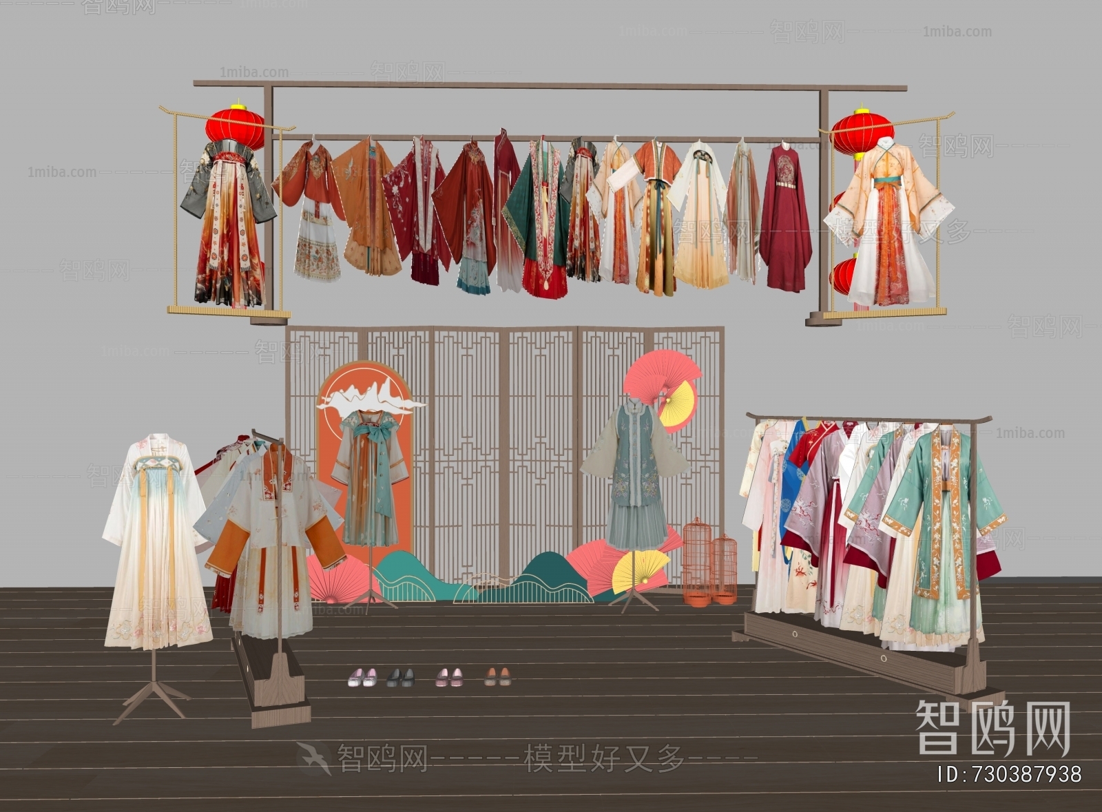 New Chinese Style Exhibition Hall