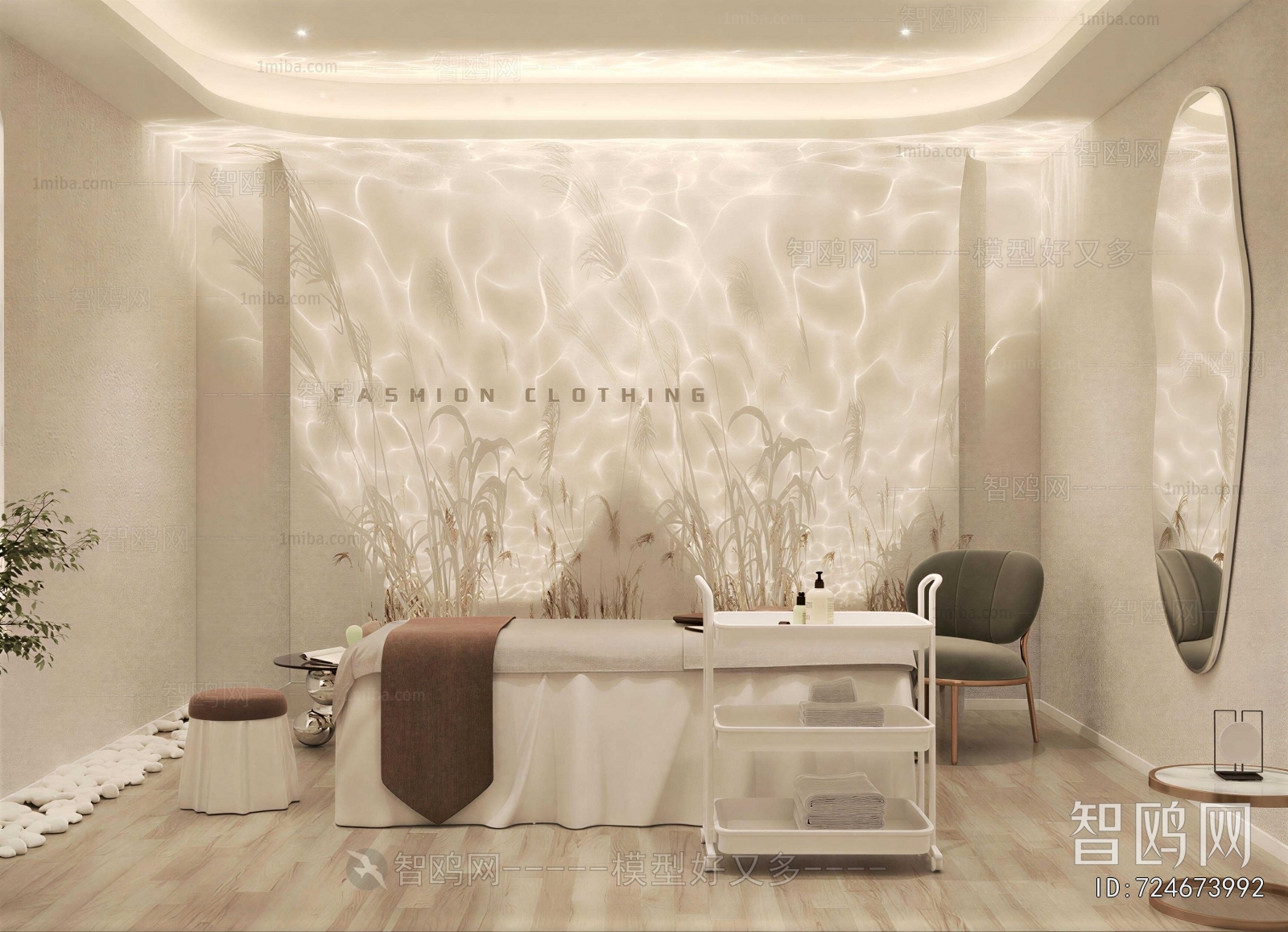 Wabi-sabi Style SPA Beauty