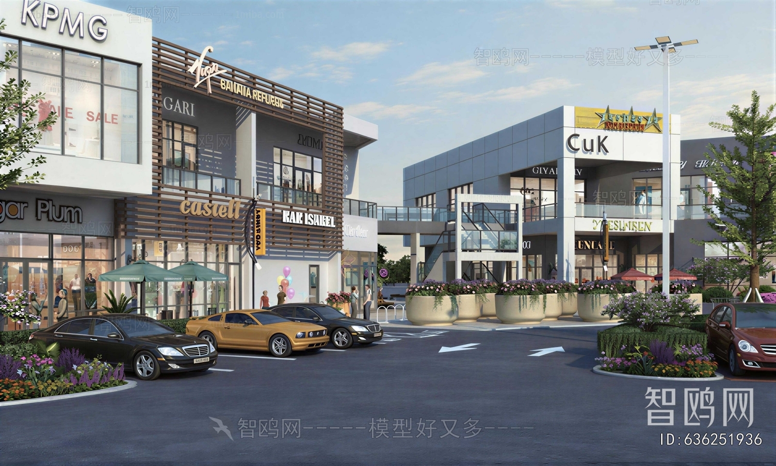 Modern Commercial Street