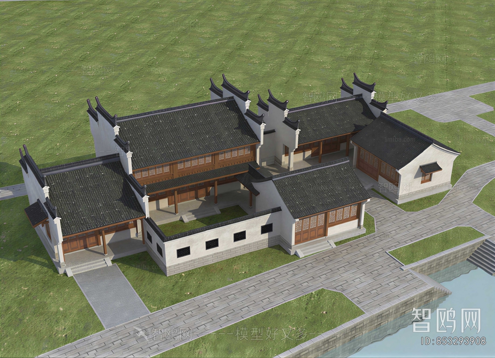Chinese Style Residential Building