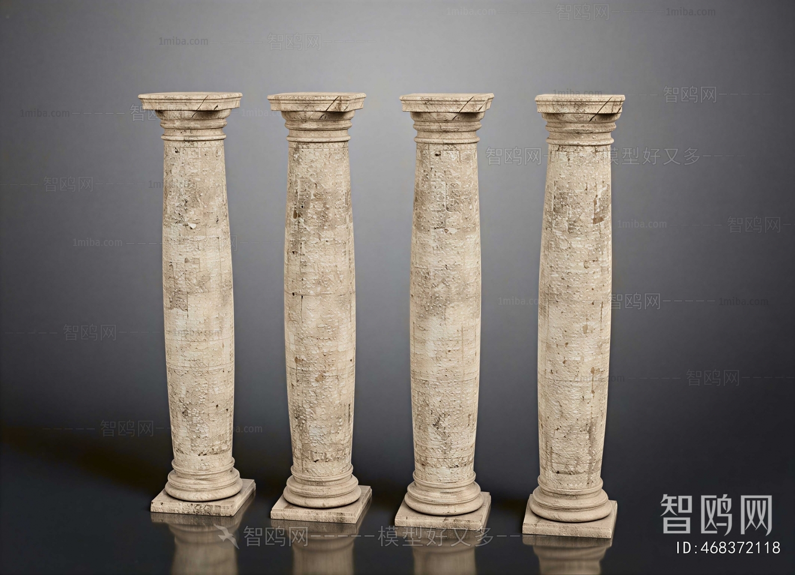 Chinese Style Column