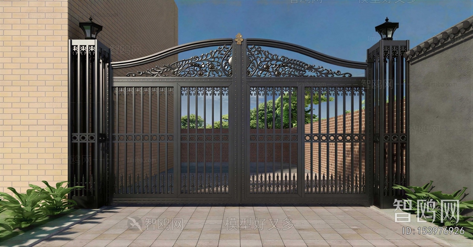 New Chinese Style Gate