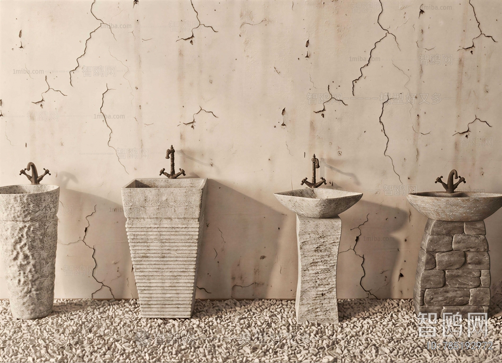 Wabi-sabi Style Basin