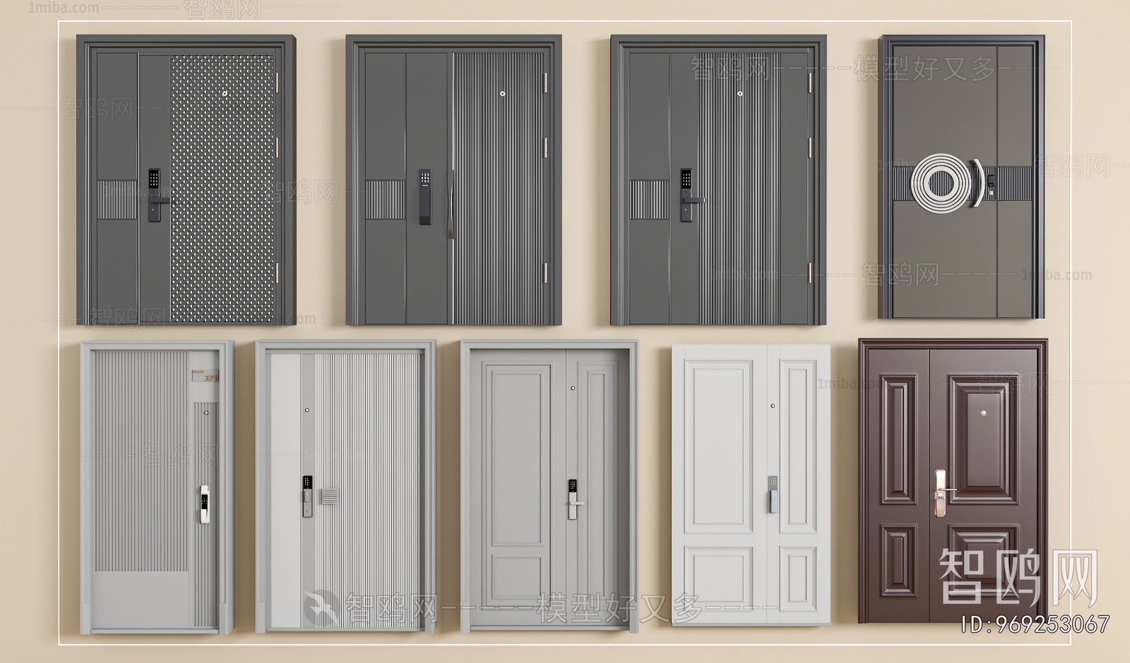 Modern Entrance Door
