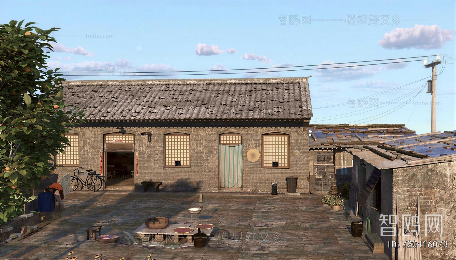 Chinese Style Commercial Street