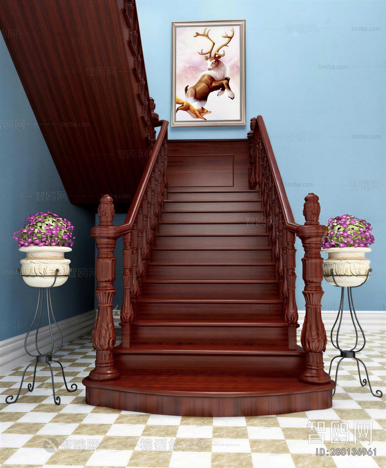 American Style Stairwell