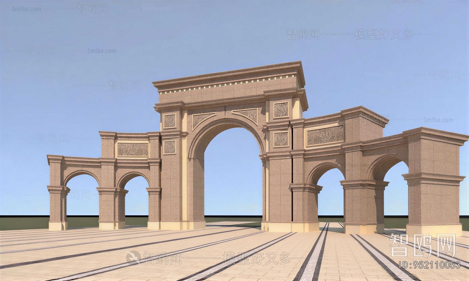 New Classical Style Decorated Archway