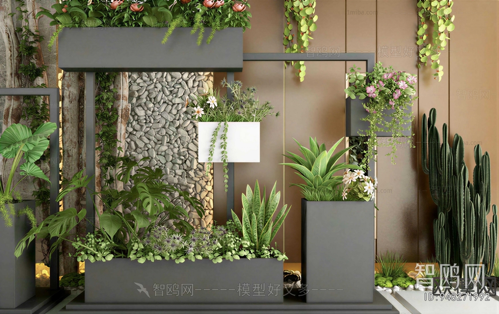 Modern Flower Bed, Flower Bowl, Flower Box