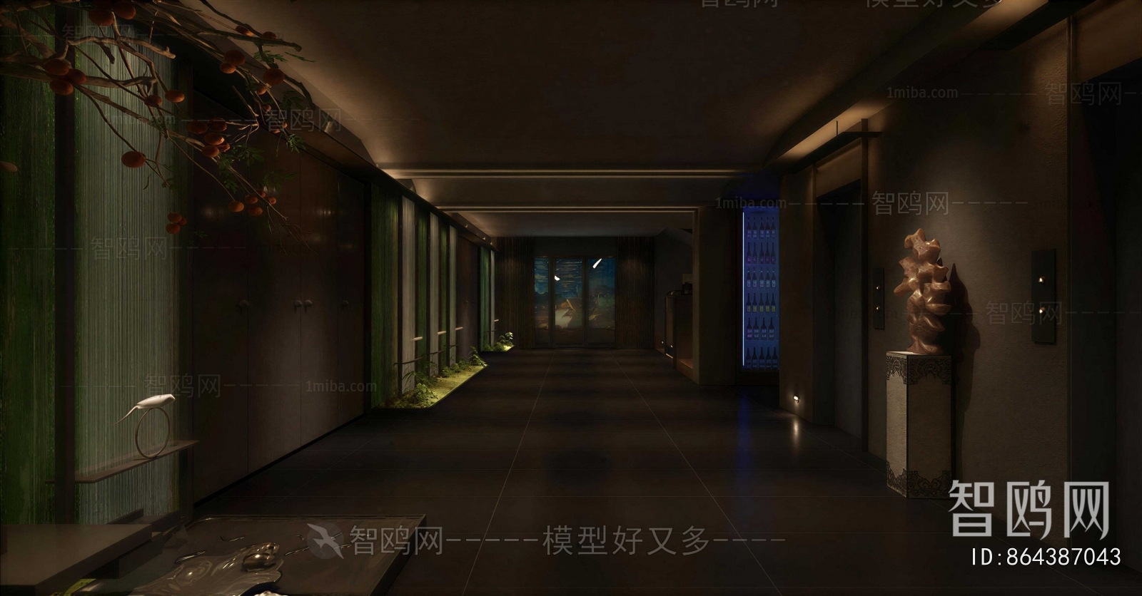 New Chinese Style Corridor