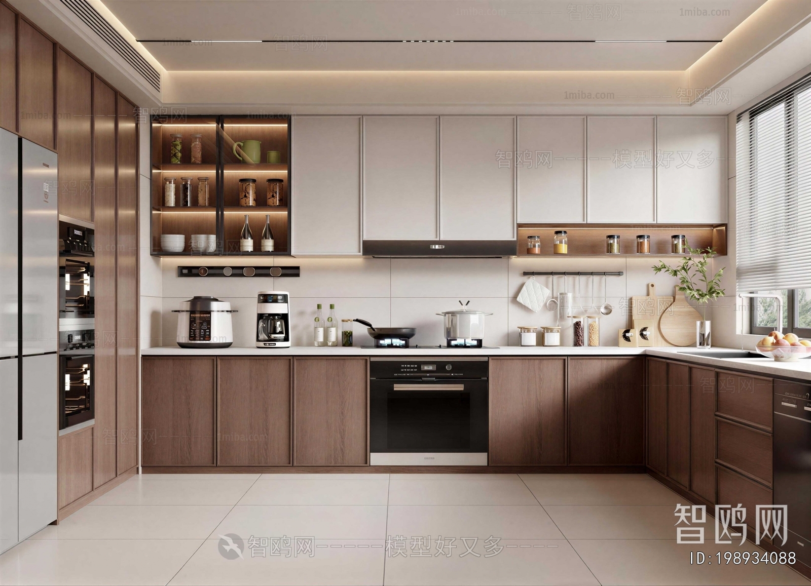 Modern The Kitchen