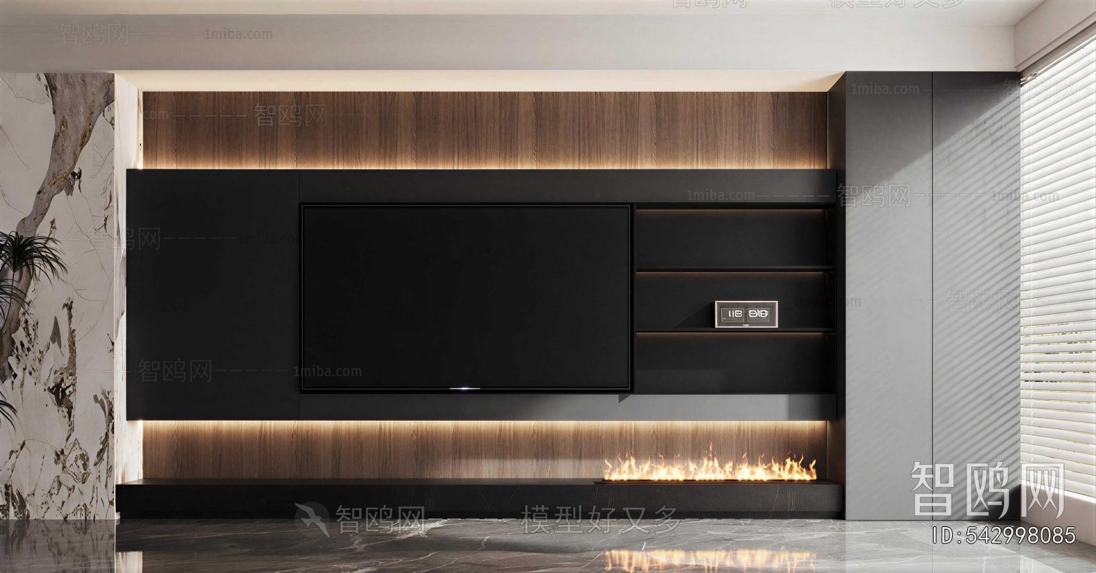Modern TV Wall