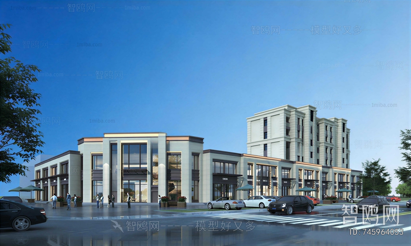 New Classical Style Commercial Street
