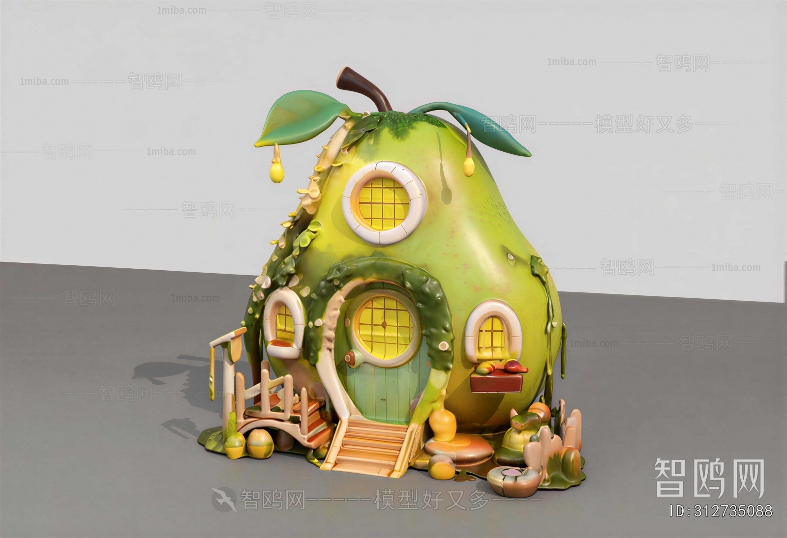 Modern Cartoon House