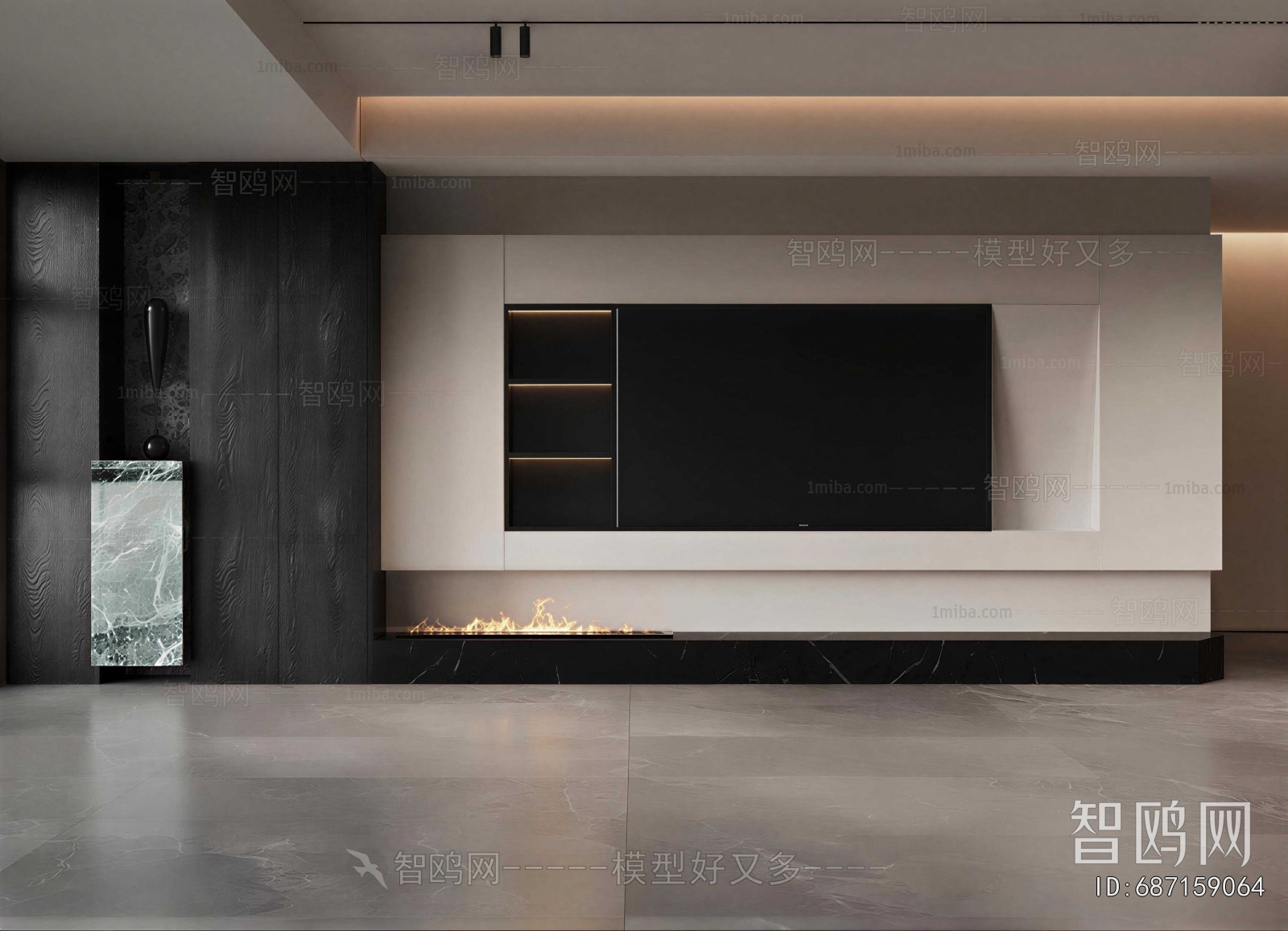 Modern TV Wall