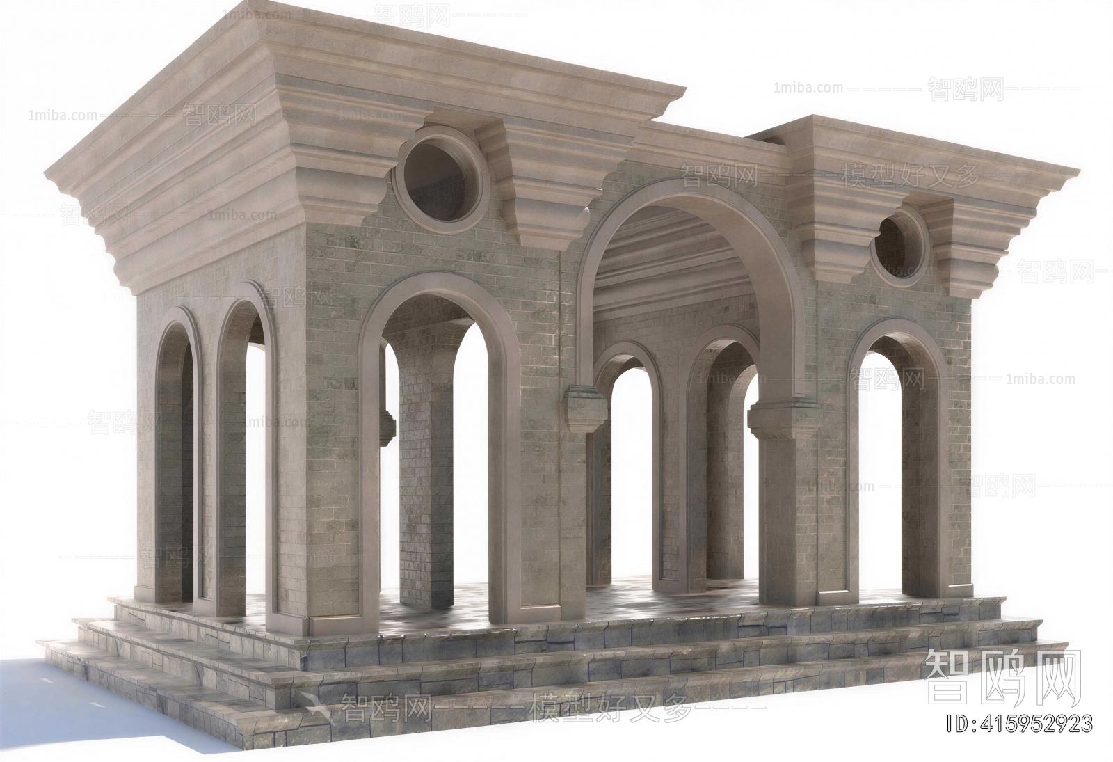 European Style Building Appearance