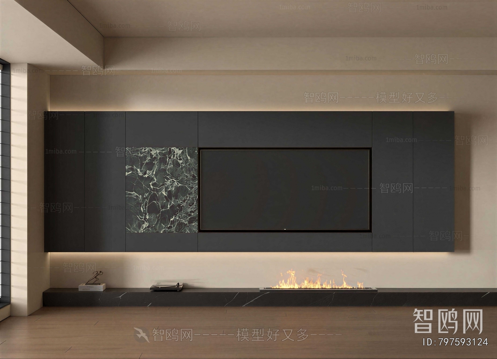 Modern TV Wall