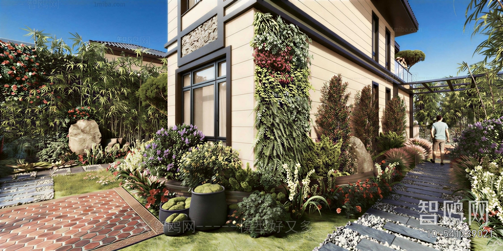 Modern Courtyard/landscape