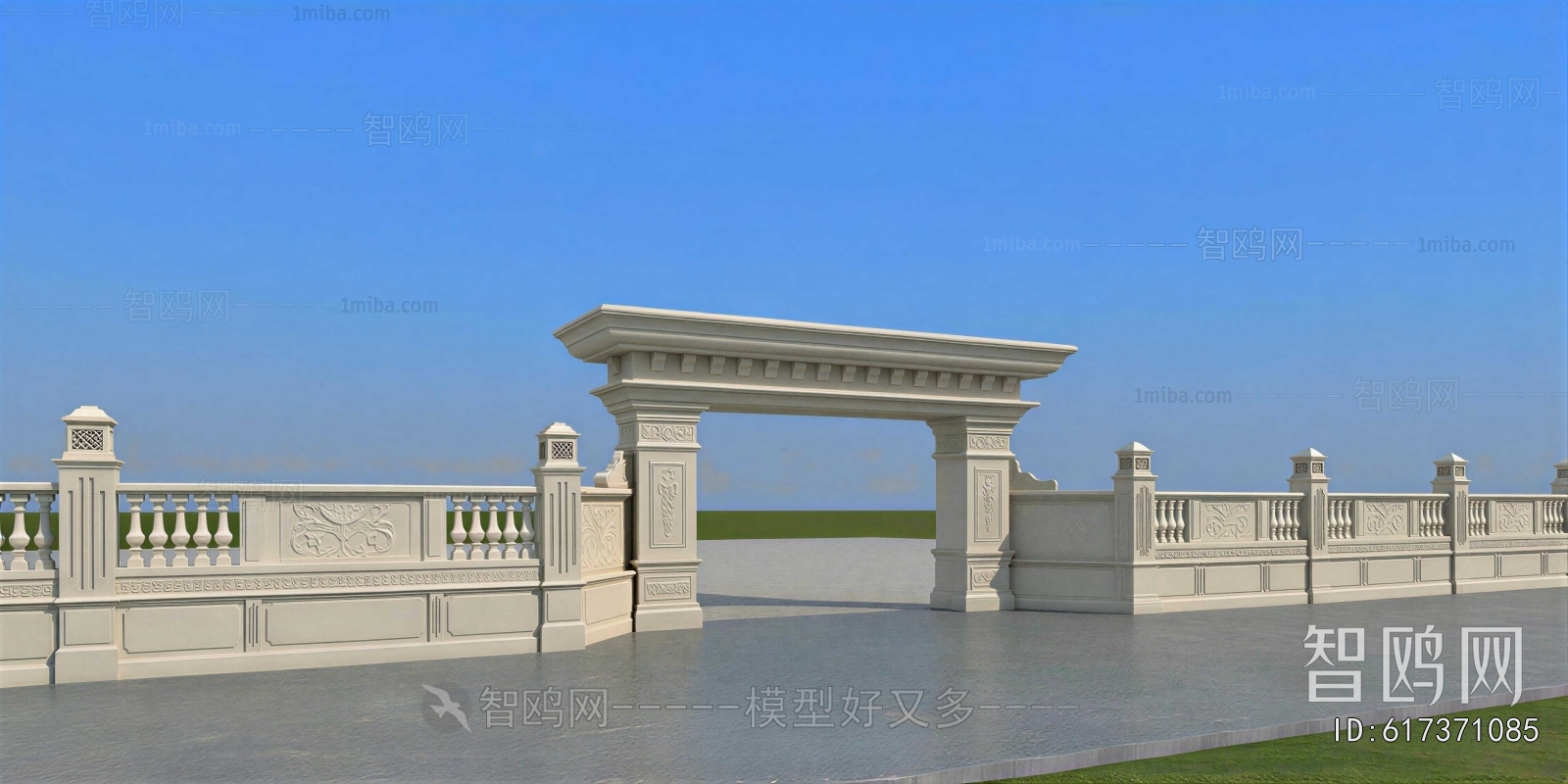 New Classical Style Facade Element