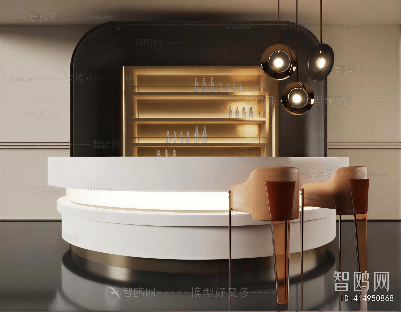 Modern Counter Bar